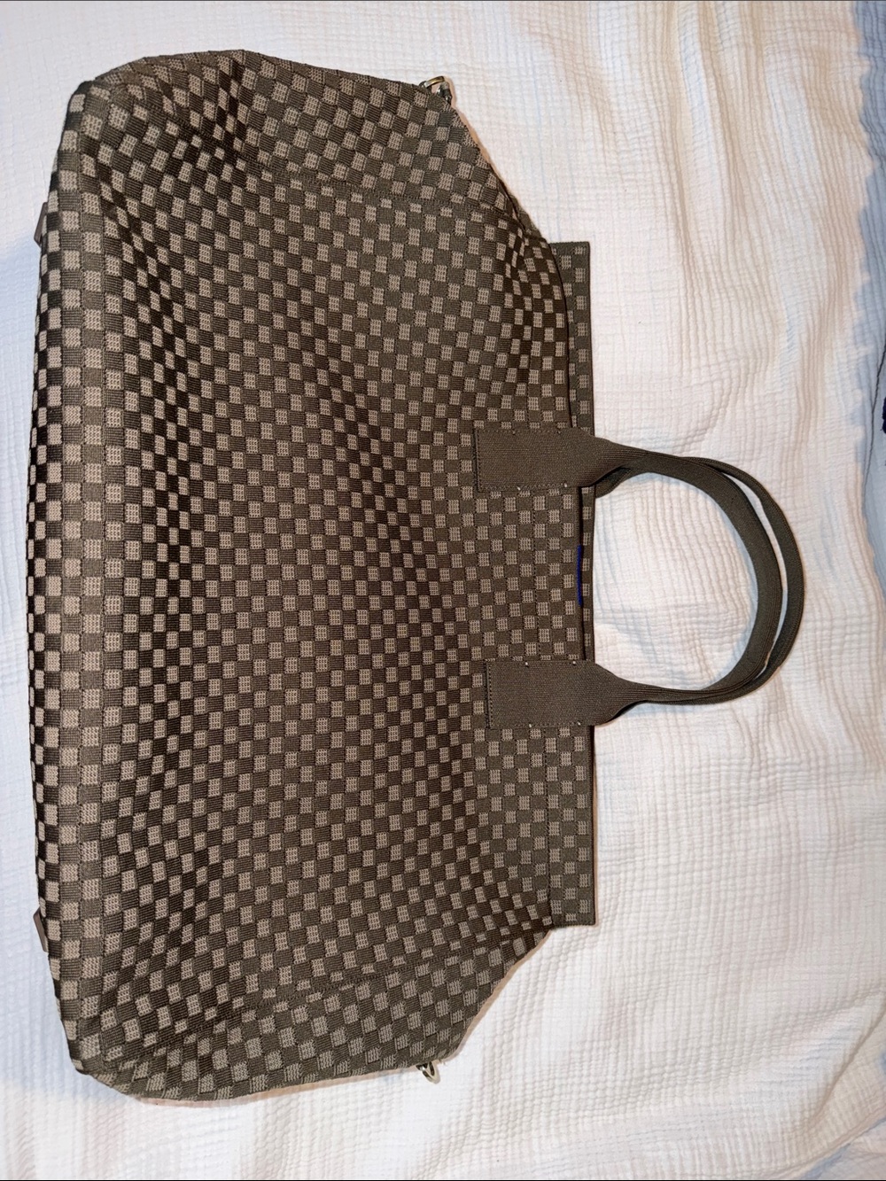 Rothy's Olive Woven Travel Tote - Picture 9 of 11